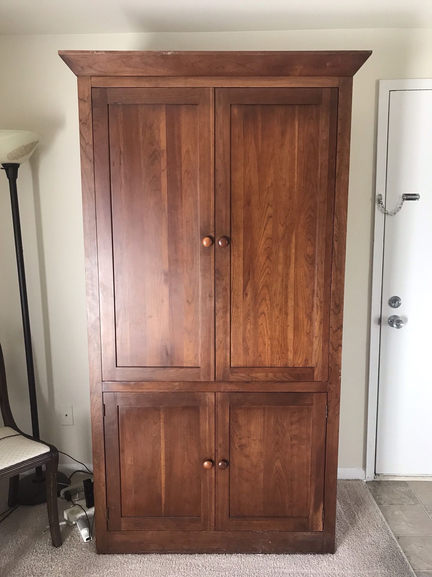 Used Ethan Allen Armoire/Entertainment Cabinet