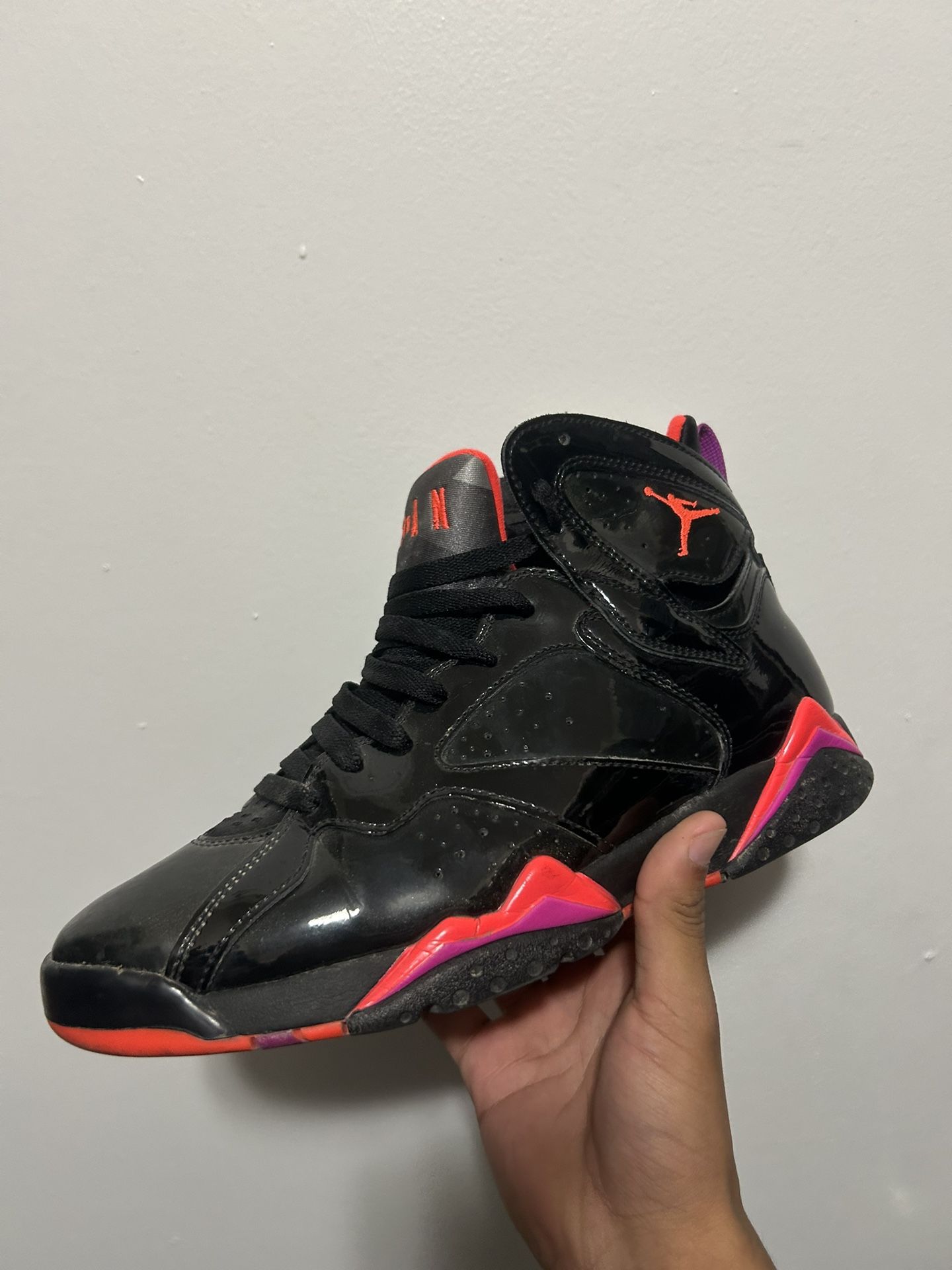 Women's Air Jordan 7 Retro 'Black Gloss’