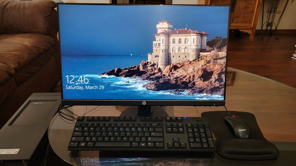 Dell Precision T1650 Mini Tower, 24" Display, Office Pro, Adobe CC Suite