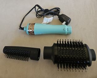 Calista StyleDryer Pro Hair Drying Blowout Brush Styling 2.75 LONG Blue Agave