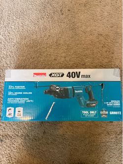Makita 40V brushless rotary hammer (Tool Only)