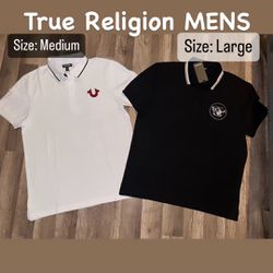 New Men’s True Religion Shirts