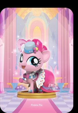 My Little Pony Pinkie Pie Mighty Jaxx 4" Collectible Kwistal Fwenz Series