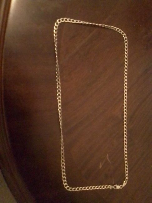 Silver 9.25 20" Chain