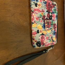 Vera Bradley wristlet 