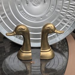  Vintage Cast Brass Duck Head Need Gone  Asap 
