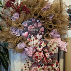 Valentines Day Wreath