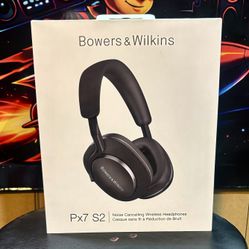 Bowers & Wilkins (Px7 S2) Wireless Noise Cancelling Headphones – Premium Hi-Fi Sound | Adaptive ANC | Luxury Comfort