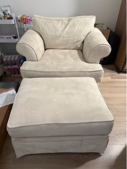 Chair and ottoman