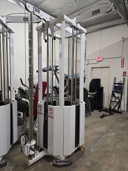 Powerlift 4 stack jungle gym exercise fitness commercial gym equipment