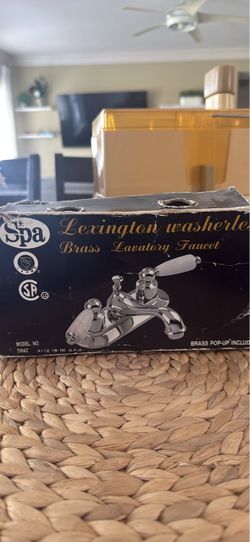 Spa Lexington Washerless Brass Lavatory Faucet