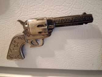 We Dont Call 911 Gun Magnet