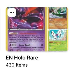 EN Holo Rare Cards