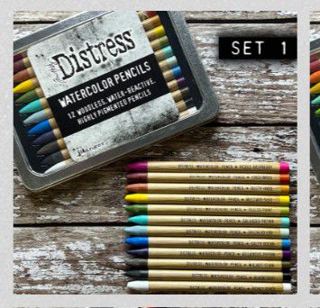 Tim Holtz Distress Watercolor Pencils