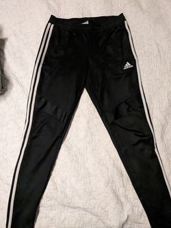 Adidas Black With White Stripe Women's Track Pants Size Small for