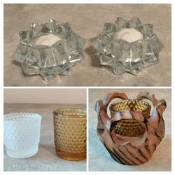 Vintage Candle Holders 