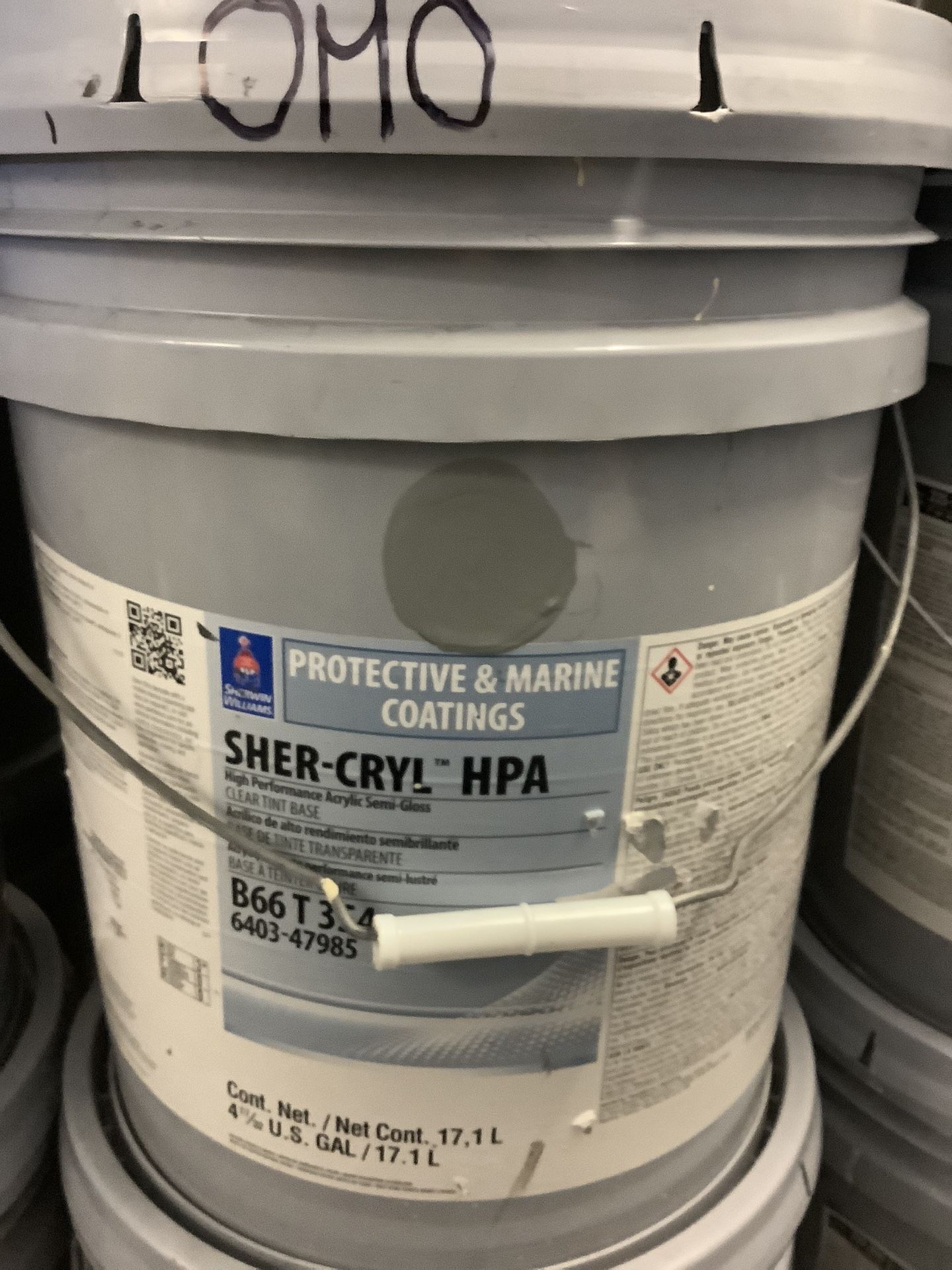 Exterior Paint (Down Pour Gray)
