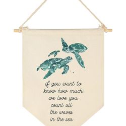 Ocean Turtle Nursery Wall Hanging