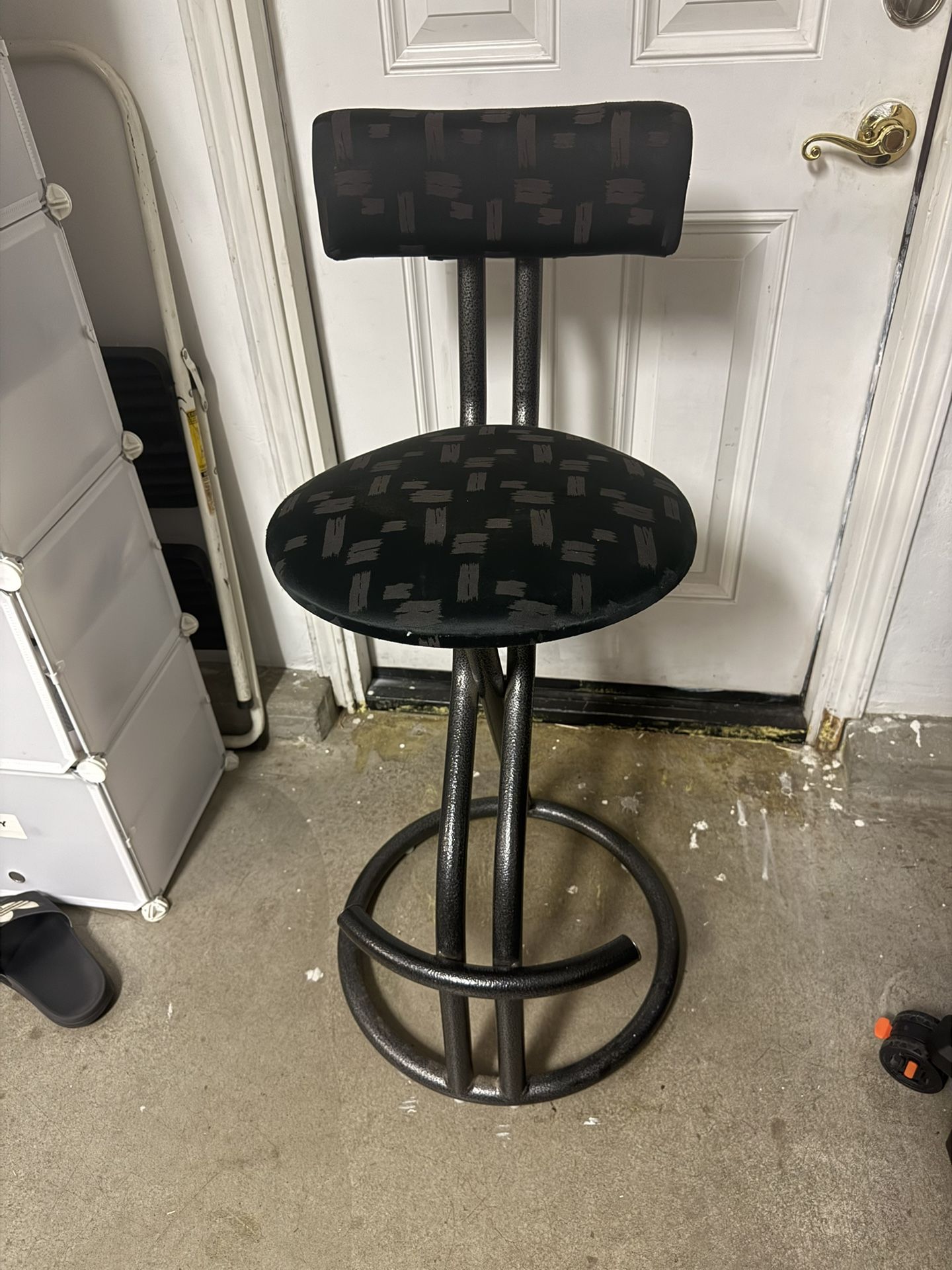 4 x Metal Bar Stools