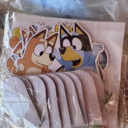 Bluey Birthday Center Pieces 