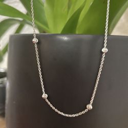 Women’s  925 Sterling Silver Ball Chain 
