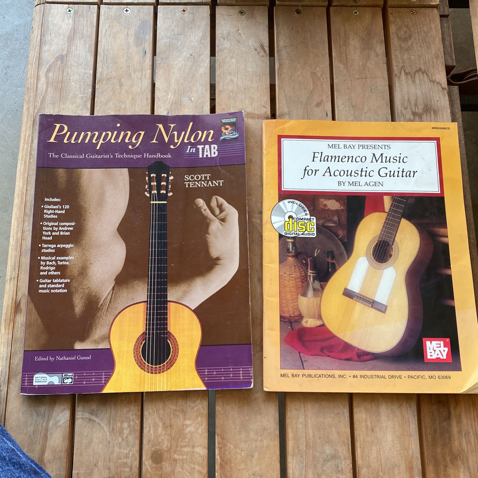 Classical guitar and  Flamenco books 