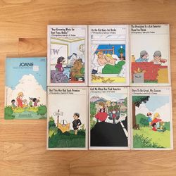 Lot of 7 Vintage Doonsebury Paperback Cartoon Books G B Trudeau