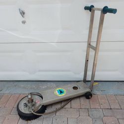 AQUA WITCH ROTARY PRESSURE WASHER SURFACE CLEANER STAINLESS STEEL PROJECT MAY NEED SOME WORK