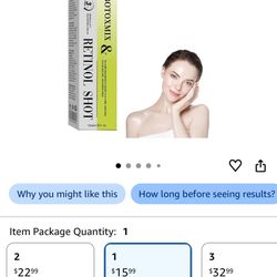 Botox And Retinol Shot Cream