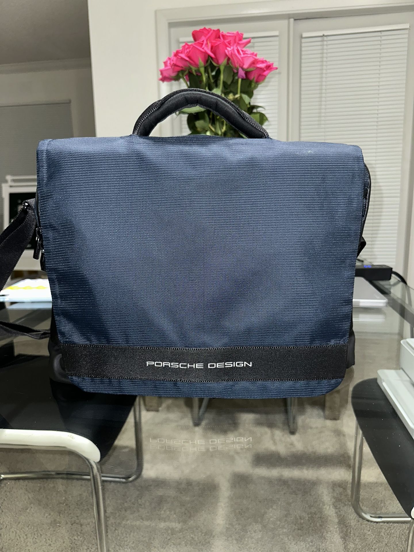 Porsche design x Adidas brief case blue