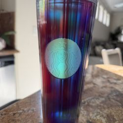 Venti Starbucks cup Rainbow