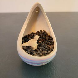 Tear Drop Pottery Southwest Style Hanging Flower/Cactus/Succulent Pot