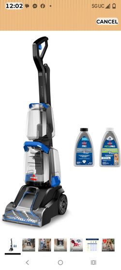 Bissell TurboClean Carpet Cleaner with Solution Bottles