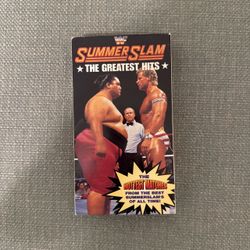 WWF SummerSlam The Greatest Hits VHS