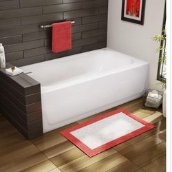 🆕️F3 w#7372 Bootz Industries
BootzCast 60 in.x30in. Soaking Alcove Bathtub with Left Drain in White
