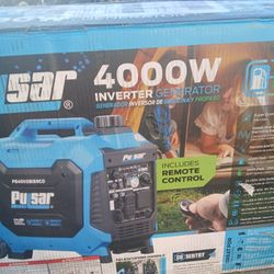 4000watt Dual Fuel Inverter Generator Remote Start 