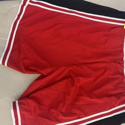 Nike Red Basketball Shorts