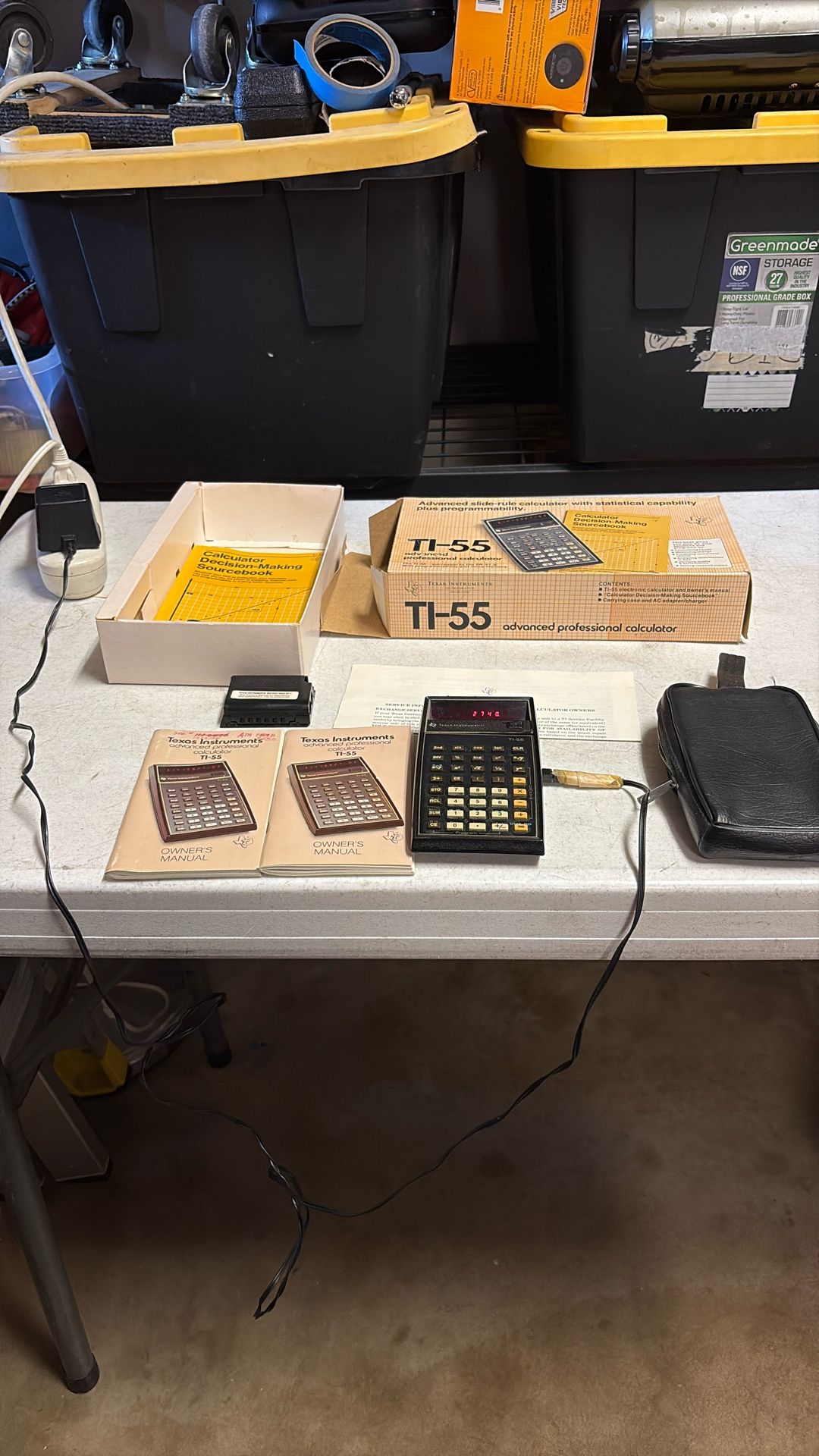 TI-55 Advanced Professional Calculator