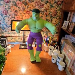 Large 2003 Marvel Hulk Plush 