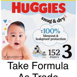 Huggies Size 3 Snug Dry -Diapers -Pañales 