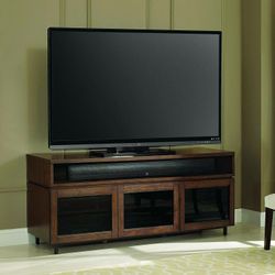 Bell'O 65" Wood Brown TV Stand.