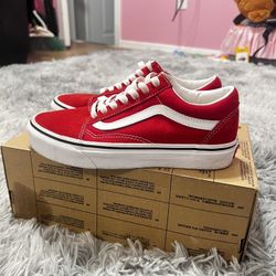 Red Vans 
