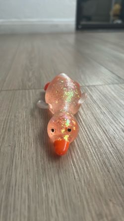 Glitter Duck Squishy Stress Toy