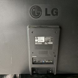 24” Lg Computer Monitor 
