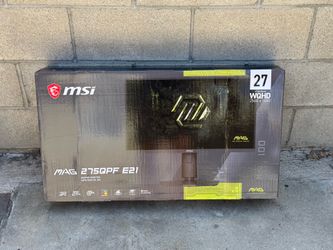 msi MAG 275QPF 27in 1440p Gaming Monitor