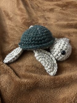 Crochet Green Sea Turtle