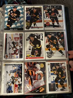 Huge hockey card collection