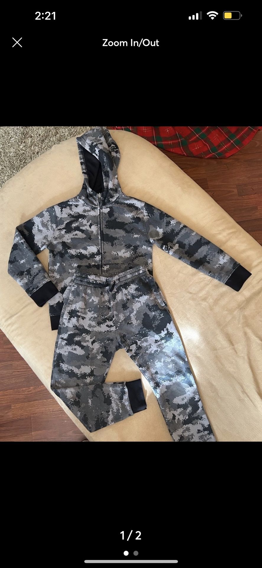 Boys Jogger/Zip Up Outfit Set