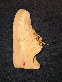 Supreme Wheat Air Force 1s