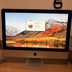 Apple IMac Version 10.13.6 With Apple Keyboard